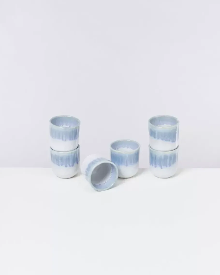 Motel a Miio Kleine Becher^Copa Alto Becher Klein Blau Weis