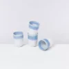 Motel a Miio 4 Teilige Sets^Copa Alto 4Er Set Becher Gros Blau Weis