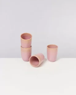 Motel a Miio 4 Teilige Sets^Copa Alto 4Er Set Becher Gros Gelb Rose
