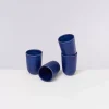 Motel a Miio 4 Teilige Sets^Copa Alto 4Er Set Becher Gros Dunkelblau