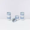 Motel a Miio Tassen & Becher Sets^Copa Alto 6Er Set Becher Klein Blau Weis