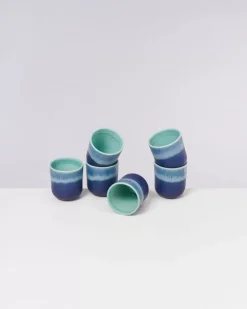 Motel a Miio 6 Teilige Sets^Copa Alto 6Er Set Becher Klein Turkis