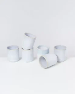 Motel a Miio 6 Teilige Sets^Cordoama 6Er Set Becher Gros Azur