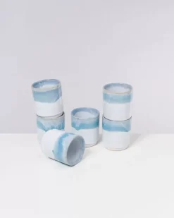 Motel a Miio 6 Teilige Sets^Cordoama 6Er Set Becher Gros Aqua