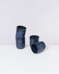 Motel a Miio Tassen & Becher^Cordoama 4Er Set Becher Gros Dunkelblau