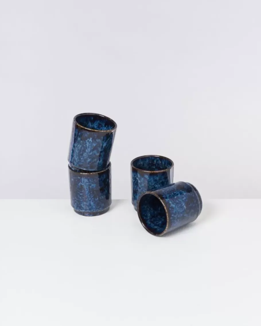 Motel a Miio Tassen & Becher^Cordoama 4Er Set Becher Gros Dunkelblau