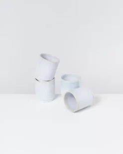 Motel a Miio 4 Teilige Sets^Cordoama 4Er Set Becher Gros Azur