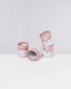 Motel a Miio Tassen & Becher^Cordoama 4Er Set Becher Gros Rose