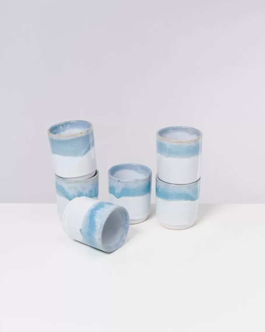 Motel a Miio Tassen & Becher^Cordoama 6Er Set Becher Gros Aqua
