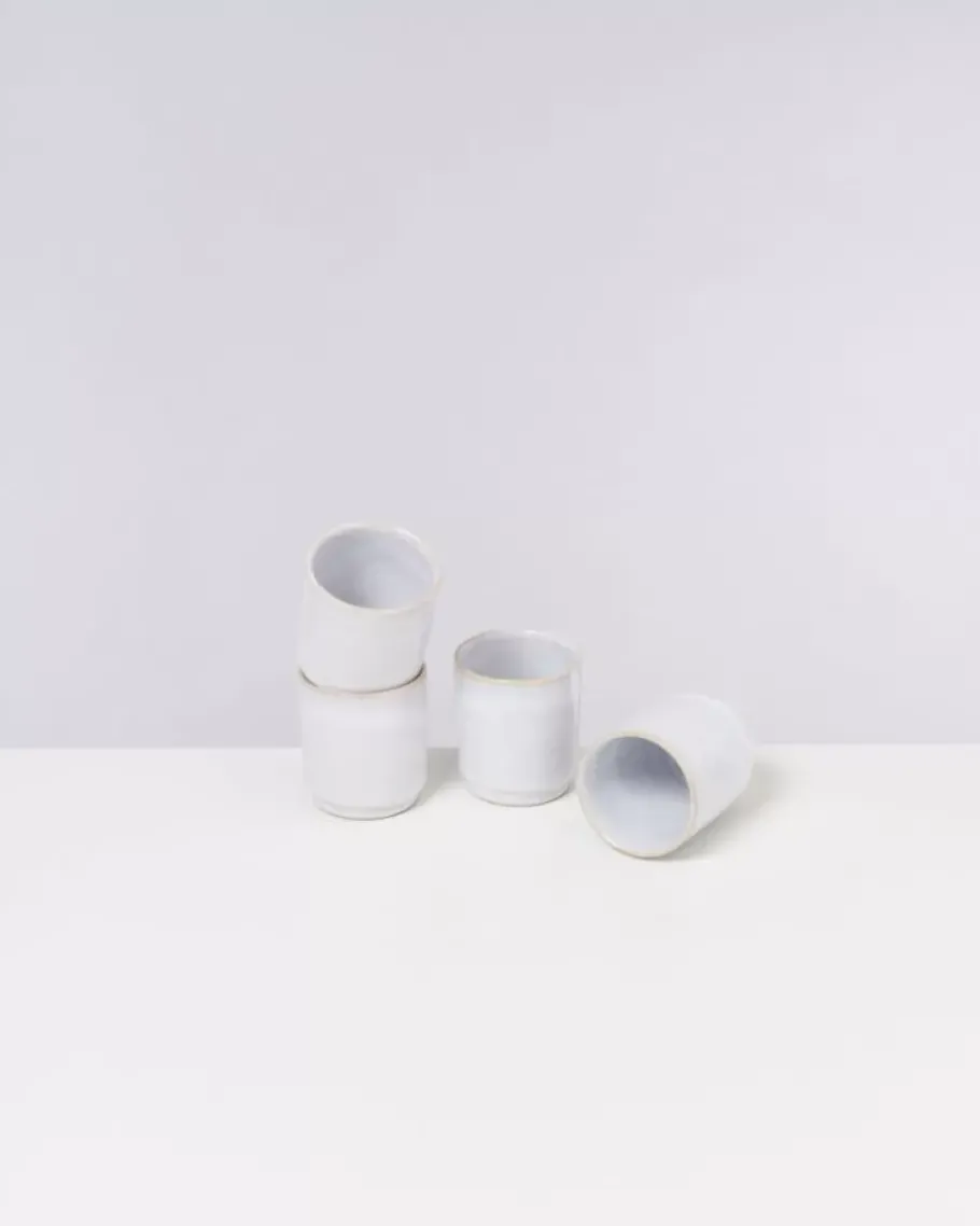 Motel a Miio Tassen & Becher Sets^Cordoama 4Er Set Becher Klein Weis