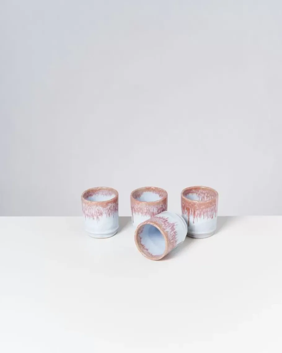 Motel a Miio 4 Teilige Sets^Cordoama 4Er Set Becher Klein Rose