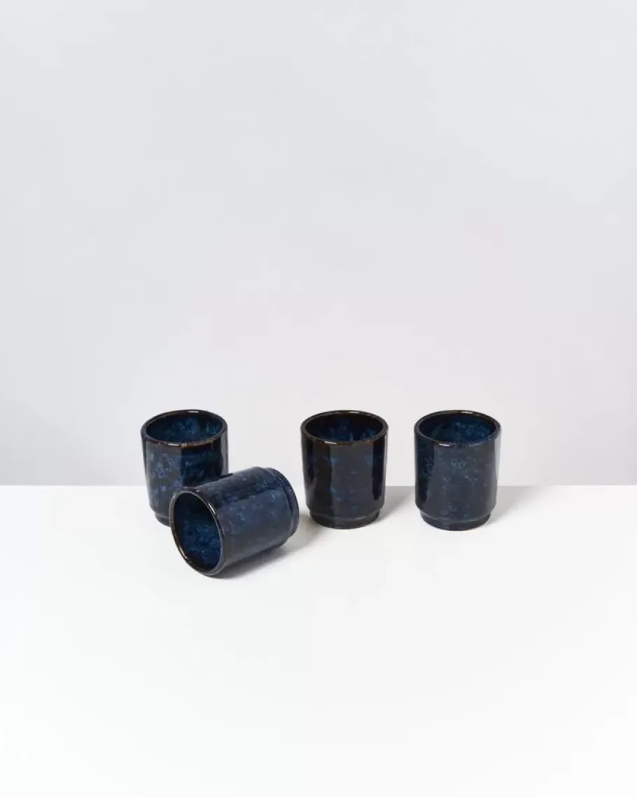 Motel a Miio Tassen & Becher^Cordoama 4Er Set Becher Klein Dunkelblau