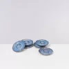 Motel a Miio Eierbecher^Cordoama 6Er Set Eierbecher Blau Gesprenkelt