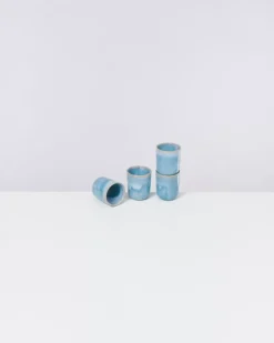 Motel a Miio 4 Teilige Sets^Cordoama 4Er Set Espressobecher Aqua