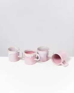 Motel a Miio 4 Teilige Sets^Cordoama 4Er Set Tasse Gros Rose