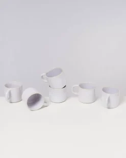 Motel a Miio Tassen & Becher Sets^Cordoama 6Er Set Tasse Klein Weis