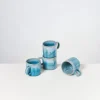Motel a Miio 4 Teilige Sets^Cordoama 4Er Set Tasse Klein Aqua