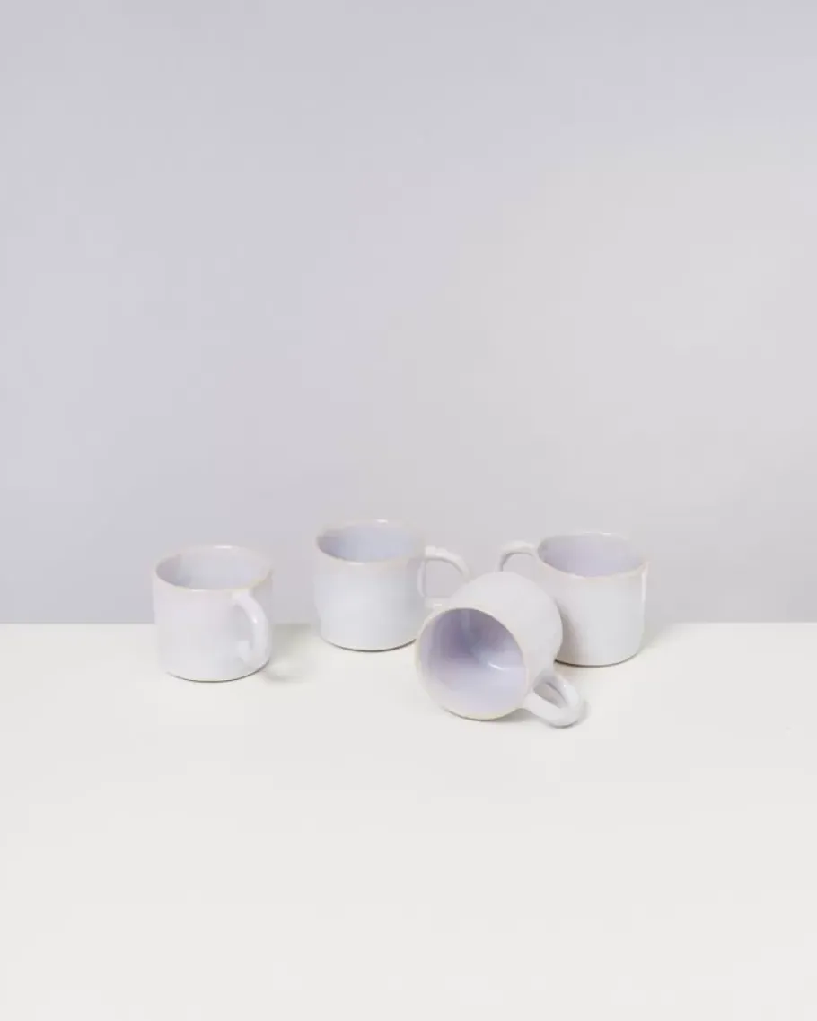 Motel a Miio 4 Teilige Sets^Cordoama 4Er Set Tasse Klein Weis