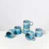 Motel a Miio Tassen & Becher^Cordoama 6Er Set Tasse Klein Aqua