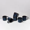 Motel a Miio Tassen & Becher Sets^Cordoama 6Er Set Tasse Klein Dunkelblau