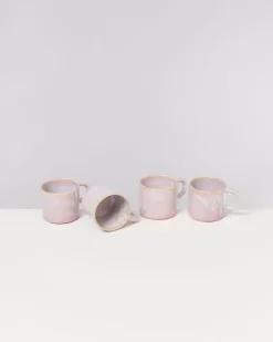 Motel a Miio 4 Teilige Sets^Cordoama 4Er Set Tasse Klein Rose