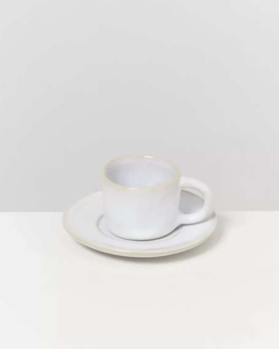 Motel a Miio Untertassen^Cordoama Espresso-Untertasse Weis