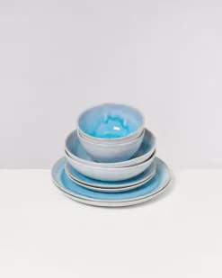 Motel a Miio 8 Teilige Sets^Cordoama Klassik Aqua - 8 Teiliges Set