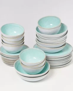 Motel a Miio Geschirr Sets^Cordoama Klassik Mint - 40 Teiliges Set