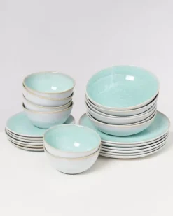 Motel a Miio Geschirr Sets^Cordoama Klassik Mint - 24 Teiliges Set