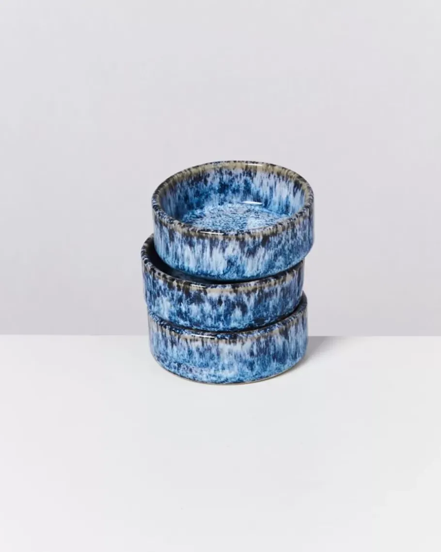 Motel a Miio Schmuckschälchen^Cordoama Saucenschälchen Klein Blau Gesprenkelt