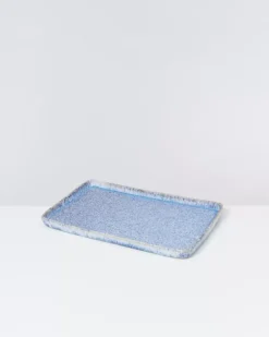 Motel a Miio Tabletts^Cordoama Tablett Blau Gesprenkelt