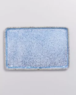 Motel a Miio Tabletts^Cordoama Tablett Blau Gesprenkelt