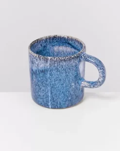 Motel a Miio Große Tassen^Cordoama Tasse Gros Blau Gesprenkelt
