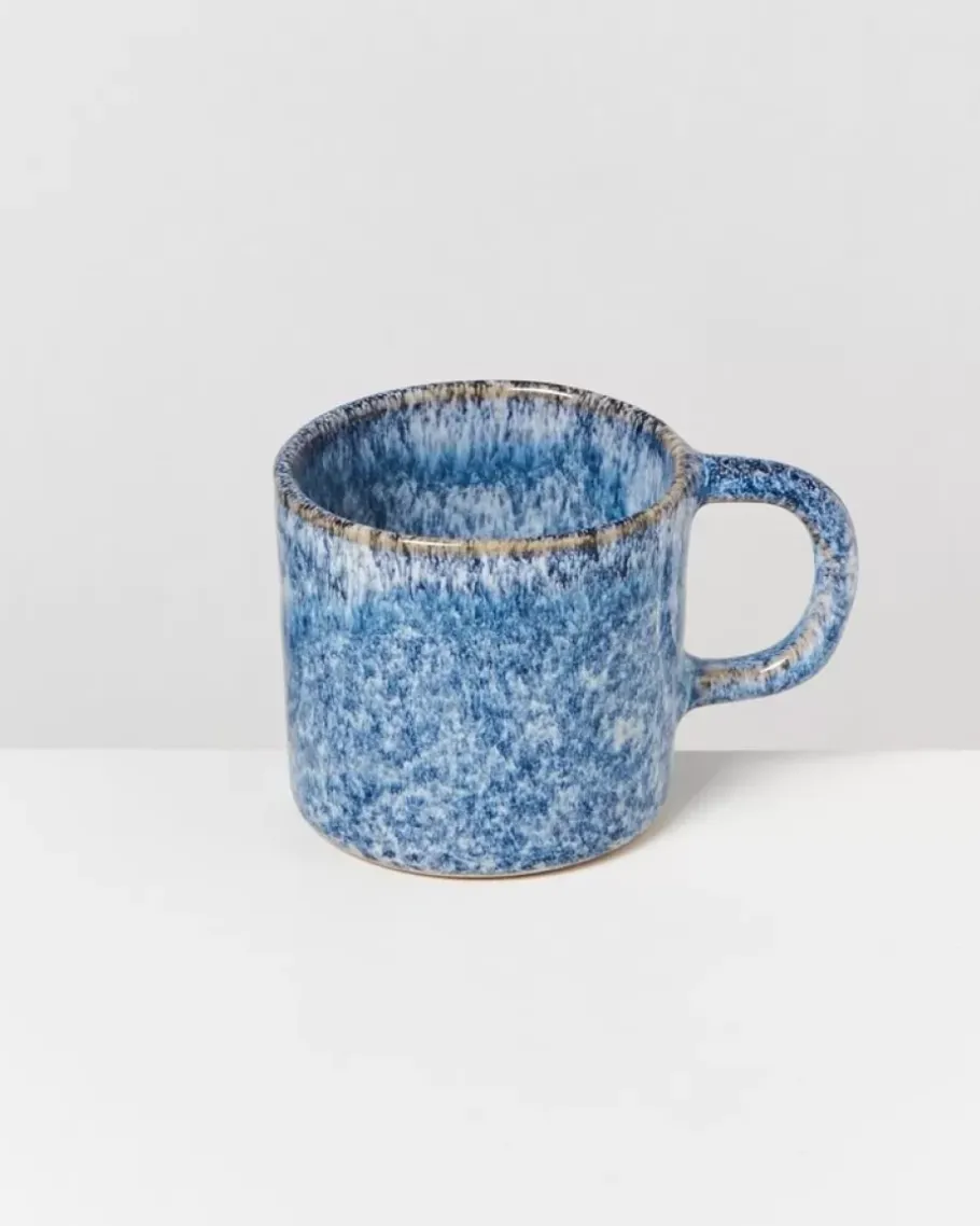 Motel a Miio Kleine Tassen^Cordoama Tasse Klein Blau Gesprenkelt