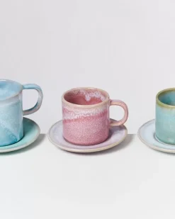 Motel a Miio Große Tassen^Cordoama Untertasse Rose