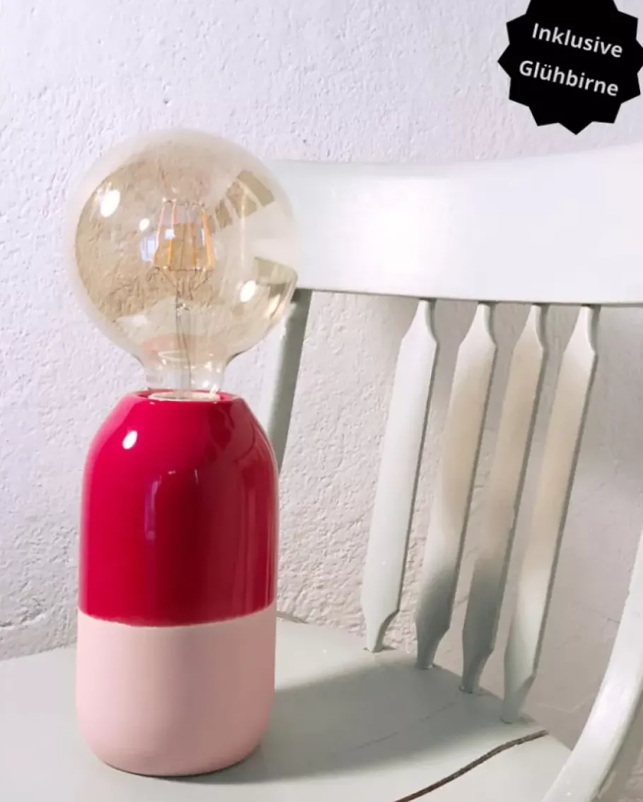Motel a Miio Lampen^Farol Lampe Rot Rose
