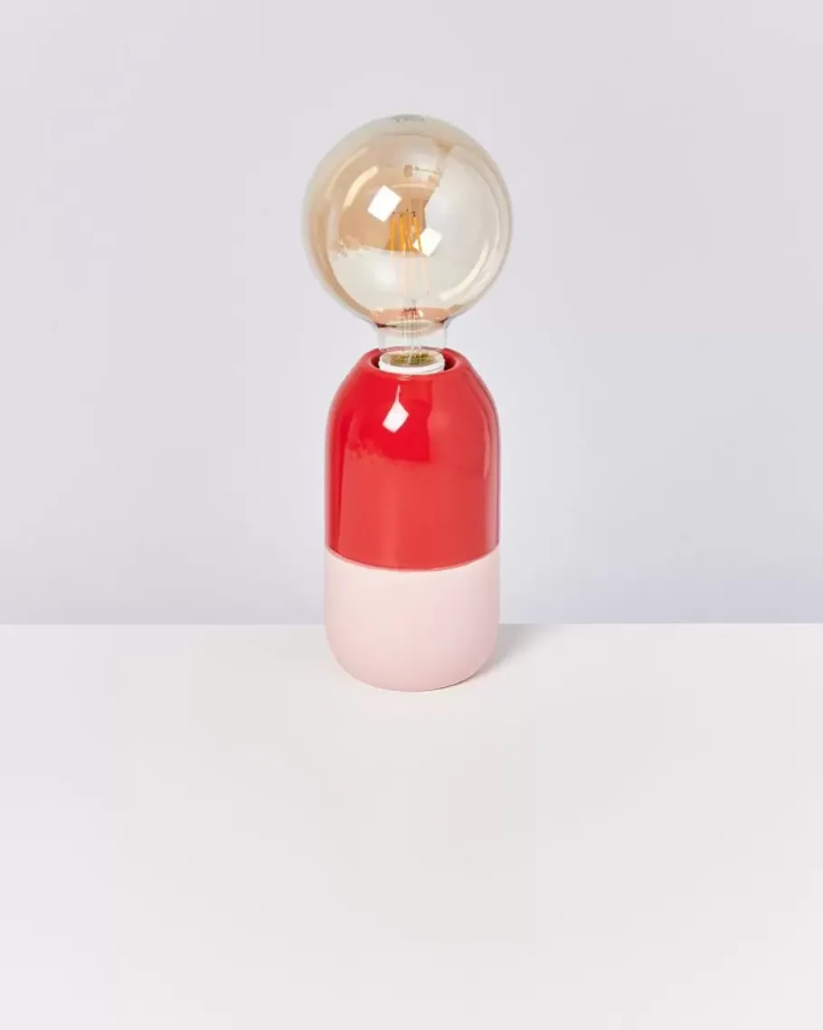 Motel a Miio Lampen^Farol Lampe Rot Rose