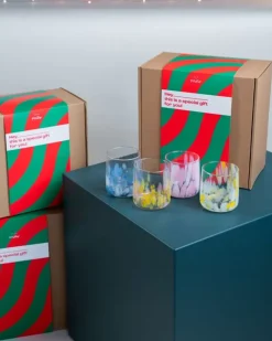 Motel a Miio Gläser^Geschenkbox - 4 X Alegria Glas Klein