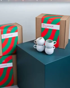 Motel a Miio Kleine Tassen^Geschenkbox - 4 X Areia Tasse Klein