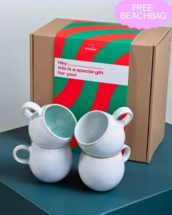 Motel a Miio Große Tassen^Geschenkbox - 4 X Areia Tasse Gros