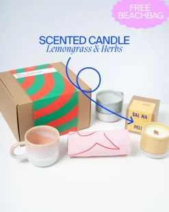 Motel a Miio Tassen & Becher^Geschenkbox - 2 X Coimbra Teetasse & 1 X Duftkerze