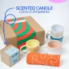 Motel a Miio Große Tassen^Geschenkbox - 4 X Coimbra Teetasse & 1 X Duftkerze