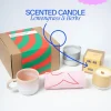 Motel a Miio Große Tassen^Geschenkbox - 2 X Coimbra Teetasse & 1 X Duftkerze