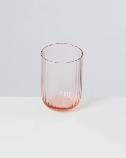 Motel a Miio Gläser^Joia Glas Riffled Pink Opal