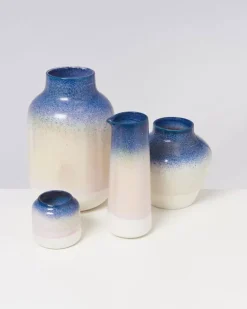 Motel a Miio Madalin^Madalin Vase Blau Rosa Gesprenkelt