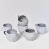 Motel a Miio 6 Teilige Sets^Mae 6Er Set Tasse Gros Grau