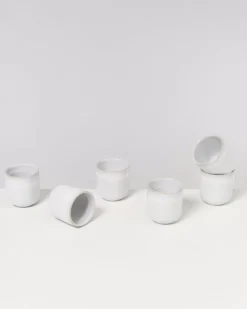 Motel a Miio Tassen & Becher^Melides 6Er Set Becher Klein White
