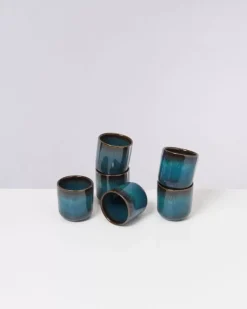 Motel a Miio Tassen & Becher Sets^Melides 6Er Set Becher Klein Oceanblue