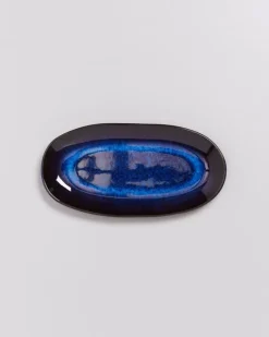 Motel a Miio Servierplatten^Melides Servierplatte M Deepseablue