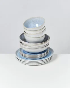 Motel a Miio Geschirr Sets^Melides Stoneblue - 16 Teiliges Set